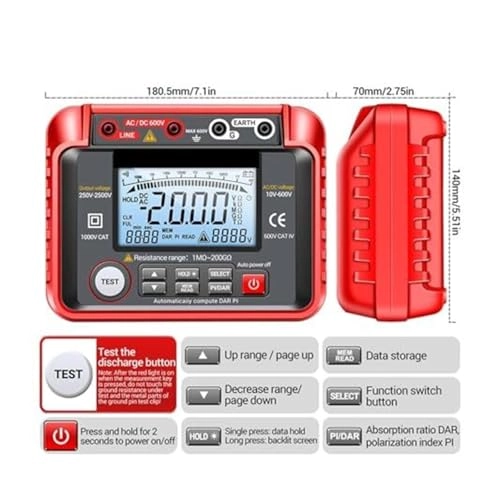 Digital Multimeter Resistance Meter