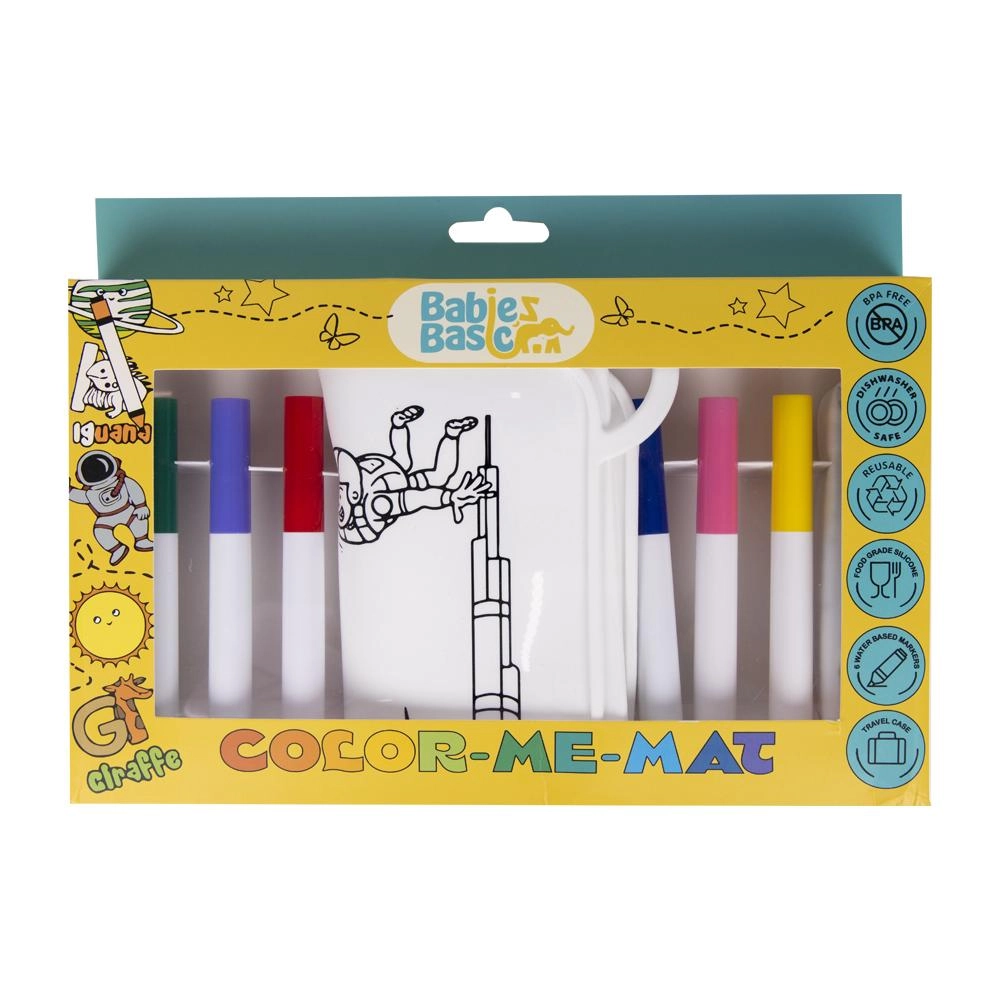 Silicone Colouring Mat - Dubai Design 6 months