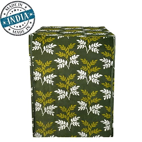 Front Load Washing Machine Cover - 8KG Polyester Green