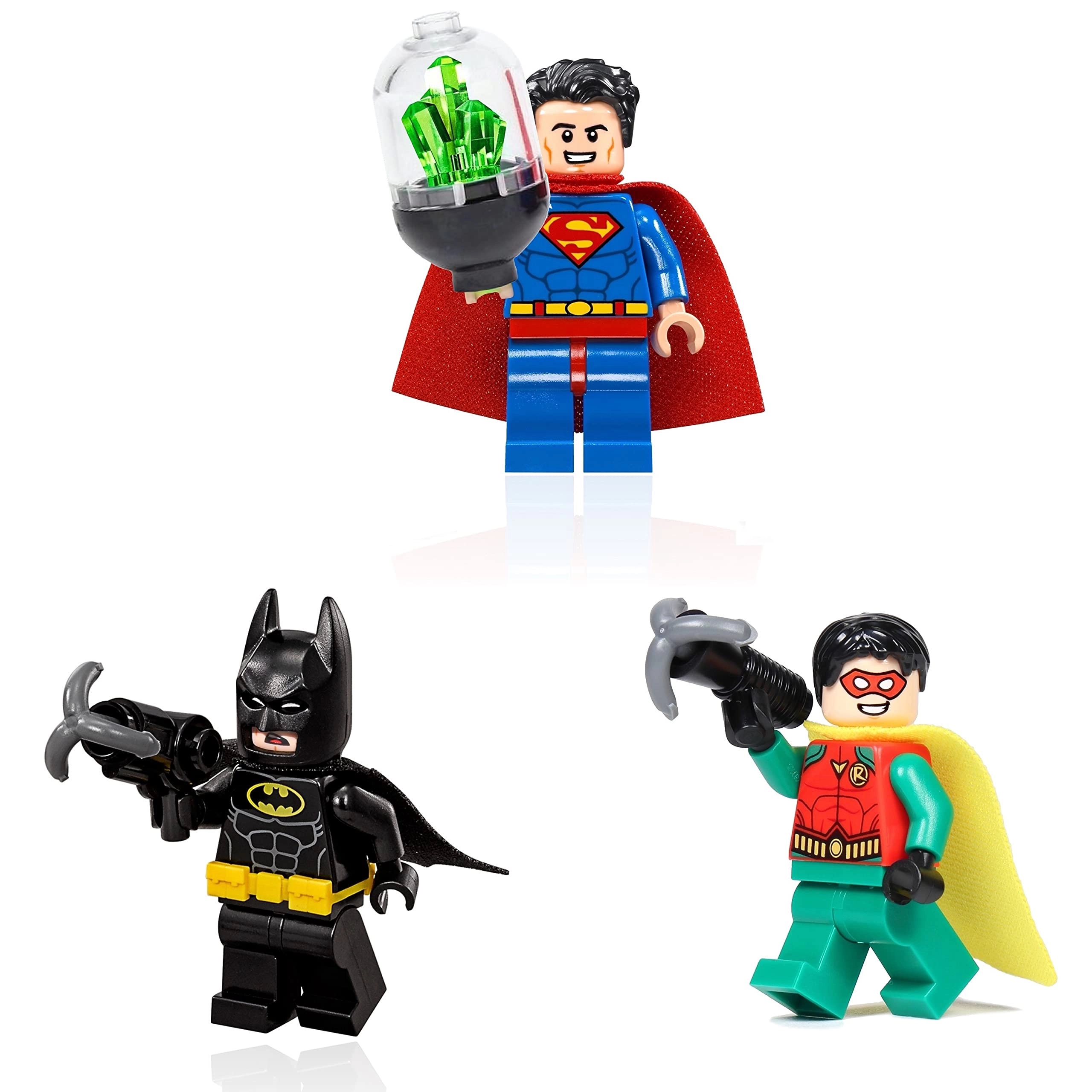 LEGO DC Super Heroes - Superman + Batman + Robin (sh489-sh312-sh514) 3 pcs