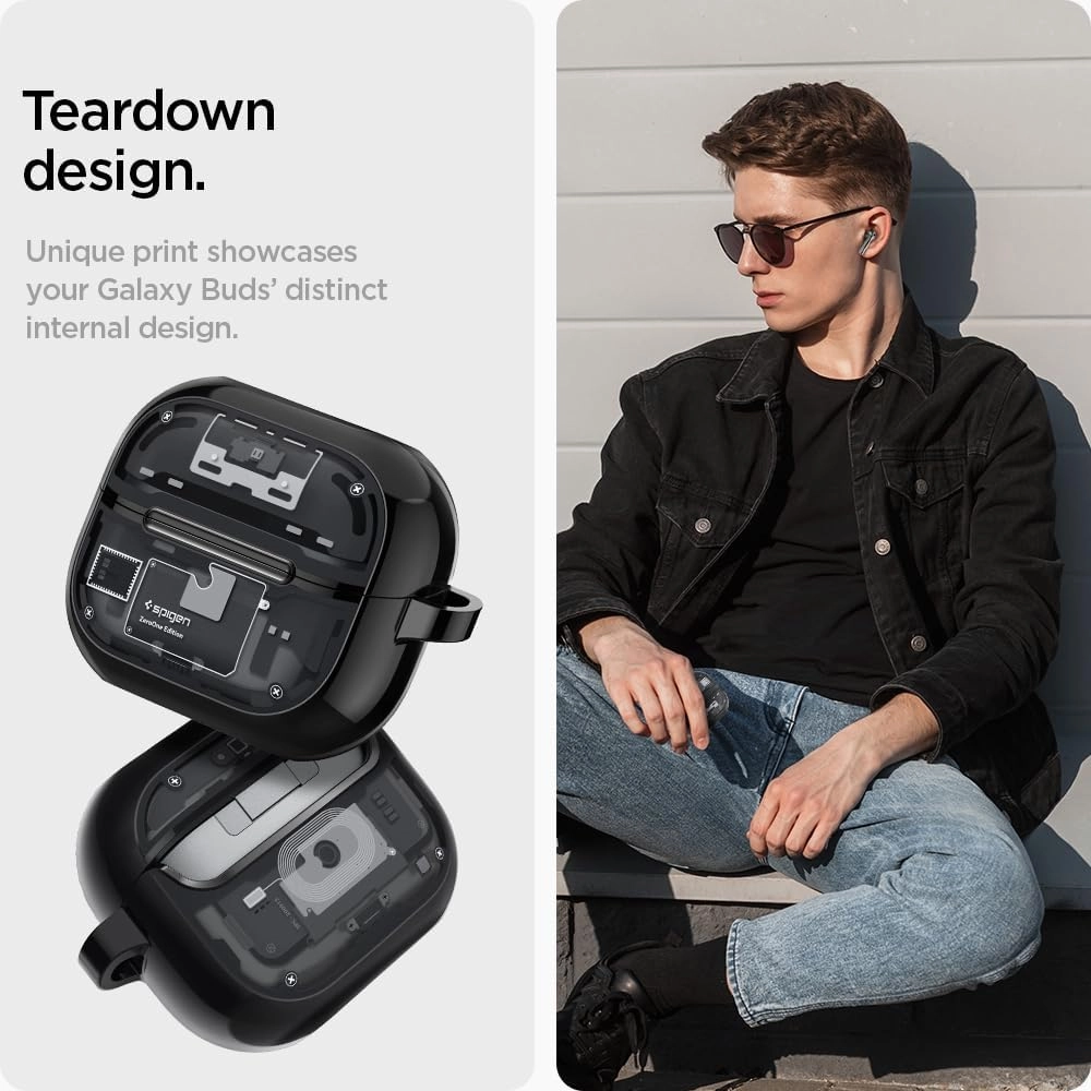 Case for Samsung Galaxy Buds3 and Galaxy Buds 3 Pro - Carabiner