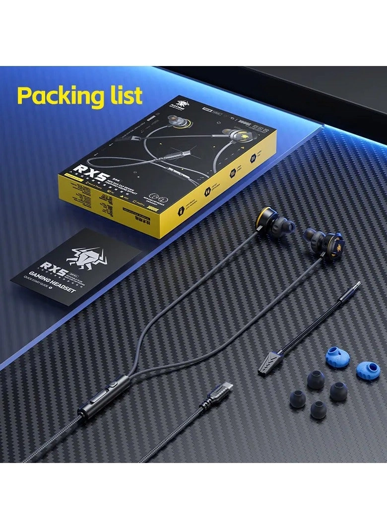 RX5 Wired Headphone