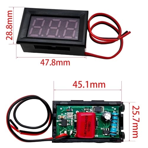 LED Digital Voltmeter - AC70-500V 0.56" Display