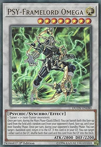 Yu-Gi-Oh! PSY-Framelord Omega DUOV-EN080 - 1st Edition