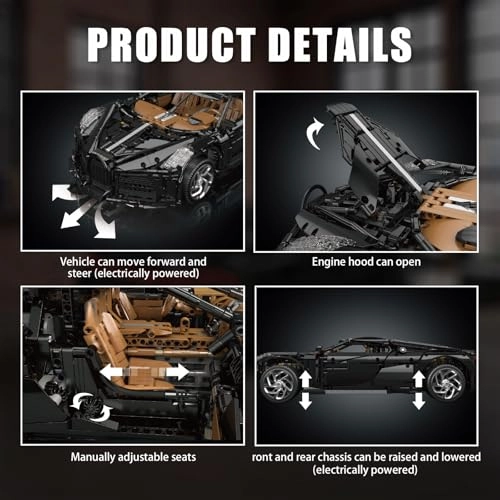 MOC Sports Car (13163) - Remote/APP Control 1:8 Scale