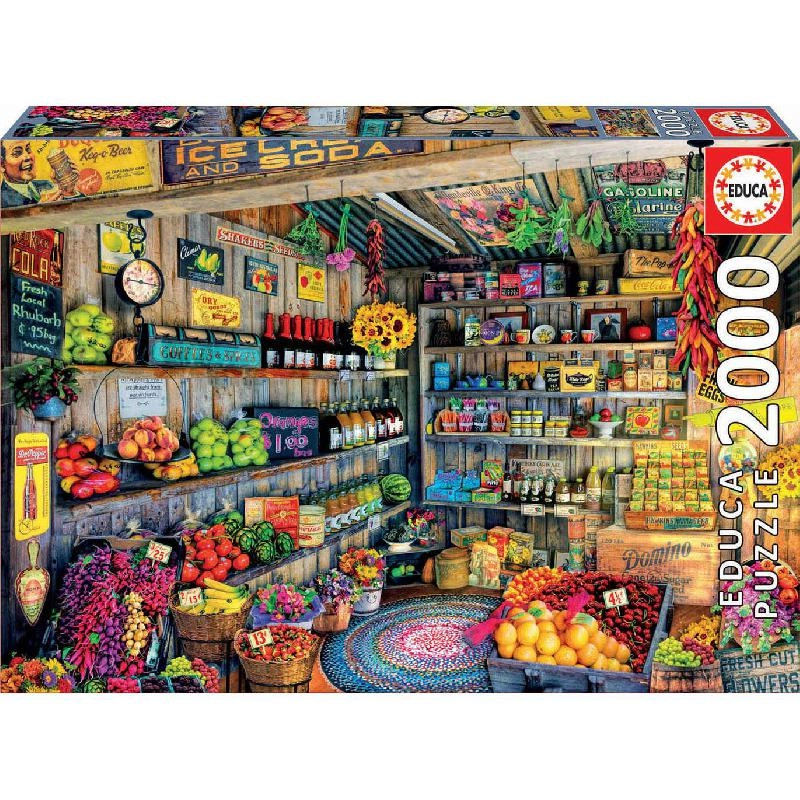 Educa The Farmers Market Puzzle (17128) - 2000 pcs