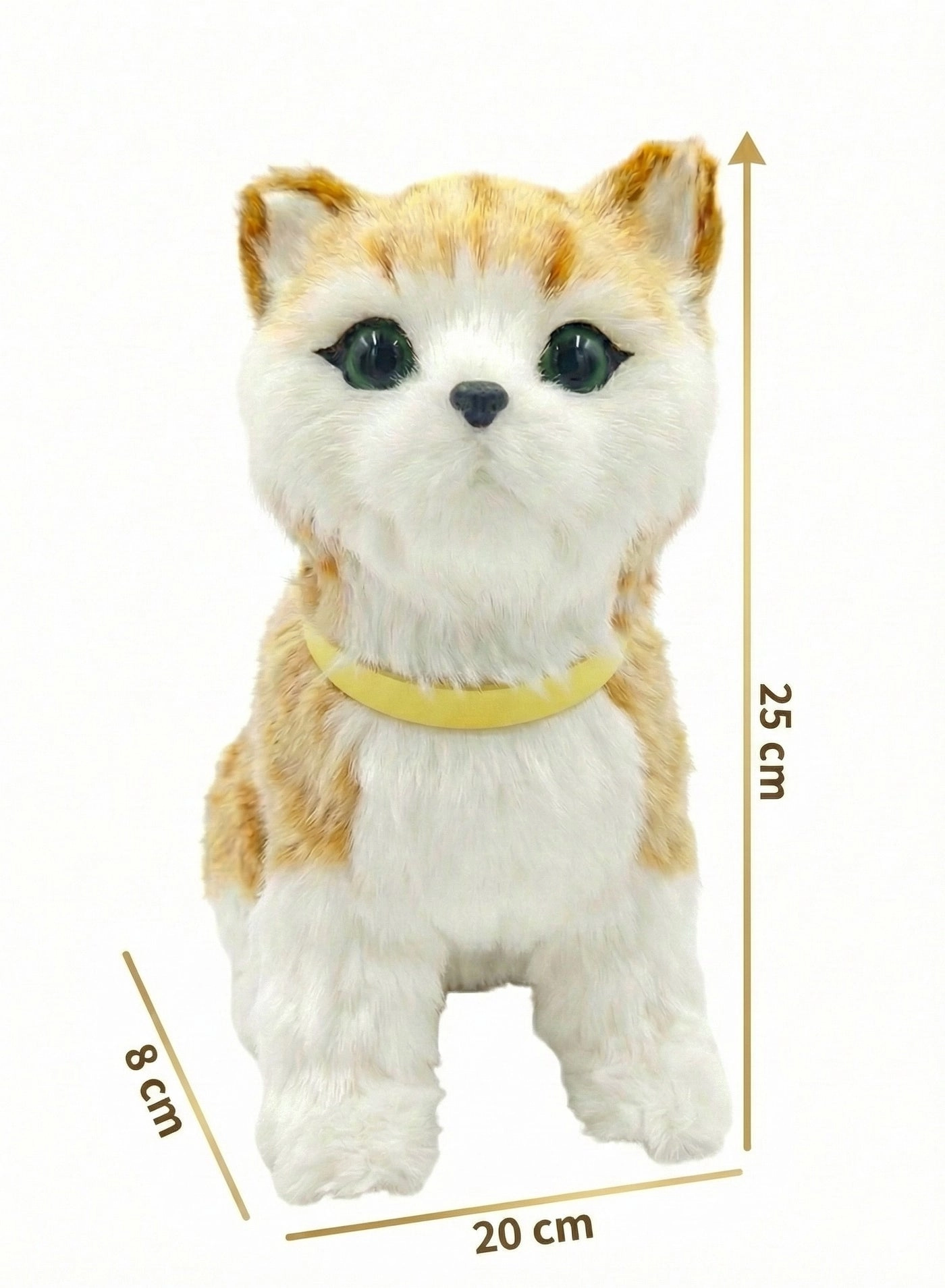 REZZOSS Plush Cat Toy - 3 years+