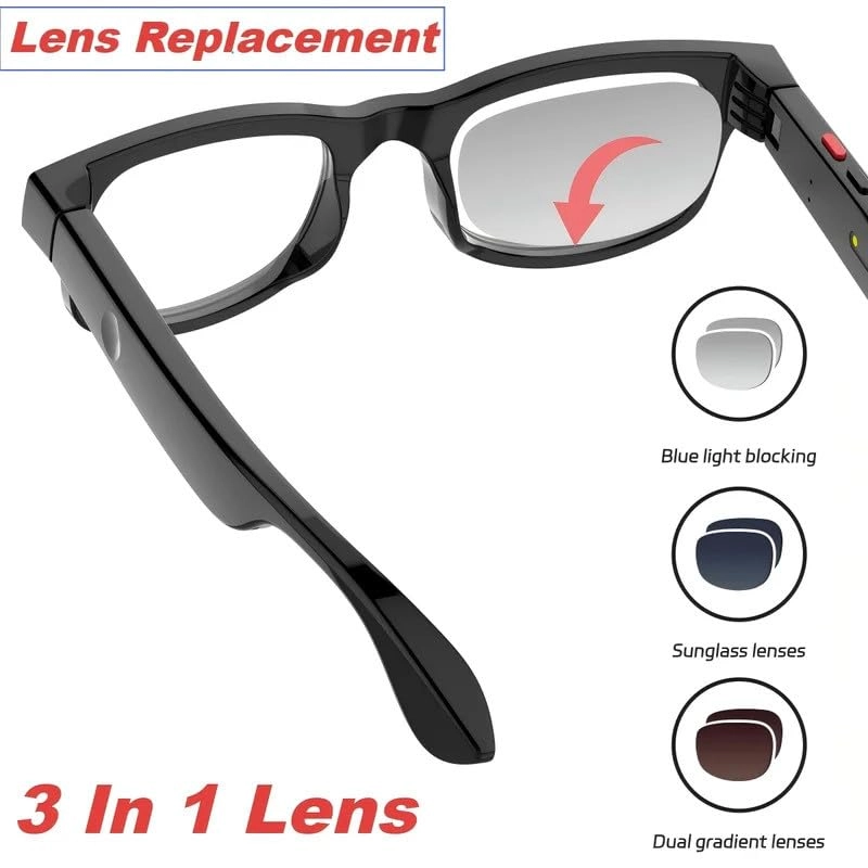 AI Smart Glasses - Real Time Translation Voice Assistant