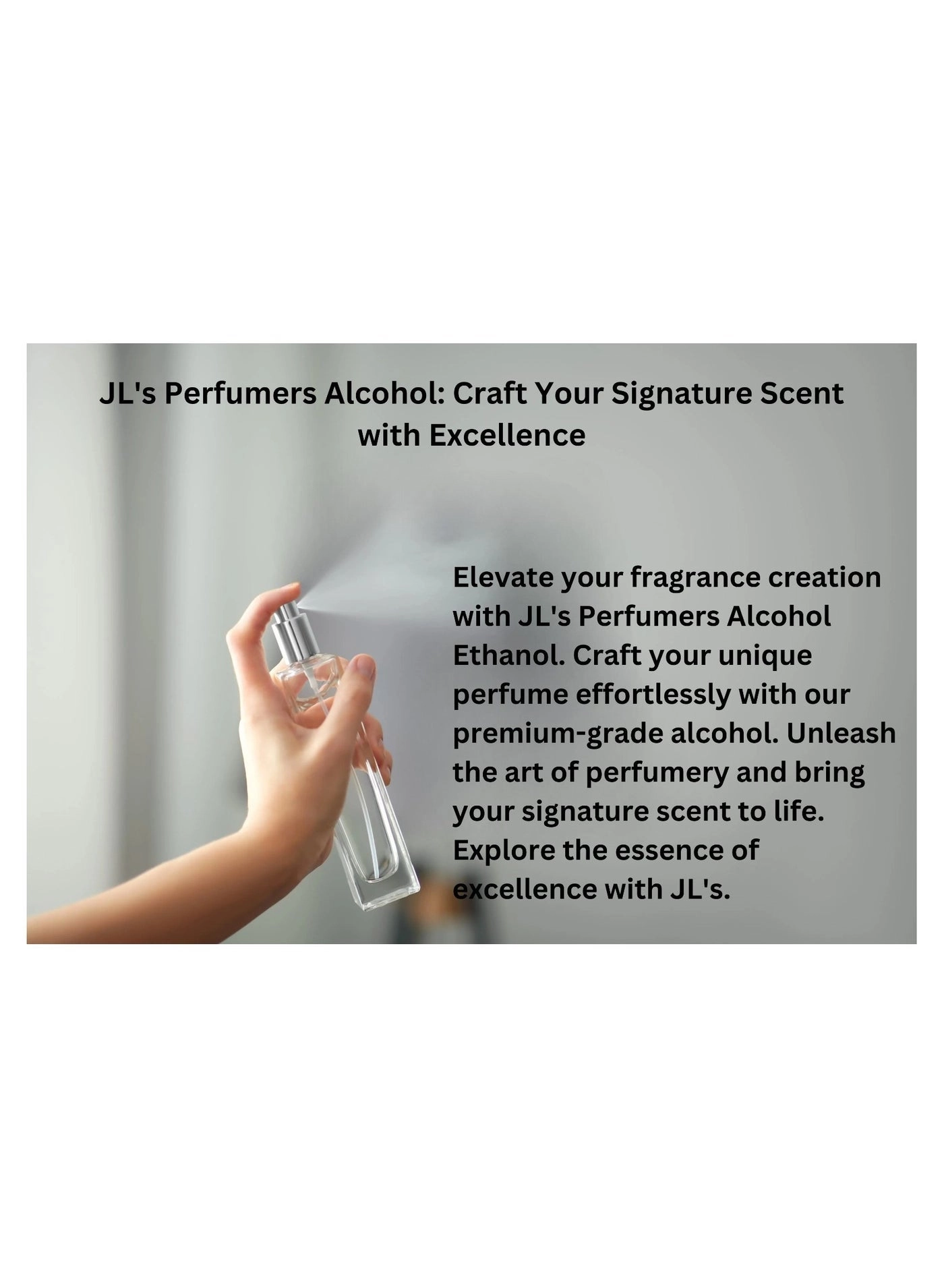Perfumers Alcohol Eau de Parfum 500 ml