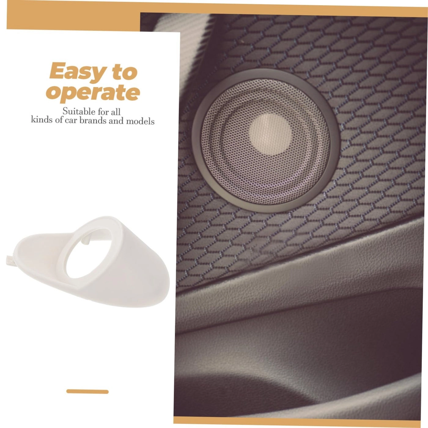Car Speaker Mounting Spacers - 3.5-inch