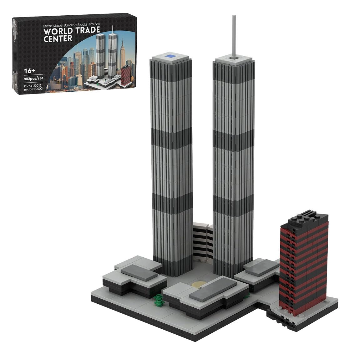 BrickCraftWorks World Trade Center - 982 pcs