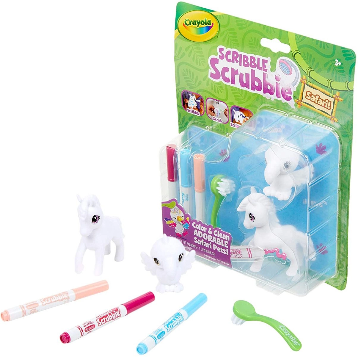 Scribble Scrubbie Safari - 2 Pack