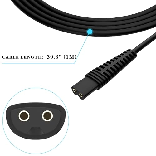 Shaver Charger Cord - 1m Usb