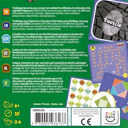 Cortex Challenge: Kids 2nd Edition - Card Game Party Game