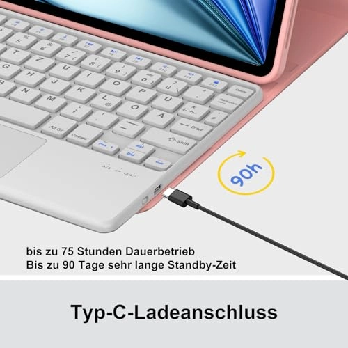 Wireless Bluetooth Keyboard - DE Wireless