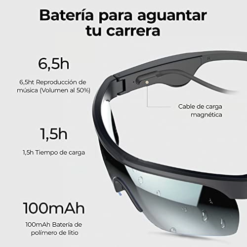 Phoenix - Bluetooth Glasses Black