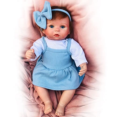 Reborn Baby Doll - 15 Inch Vinyl Mohair