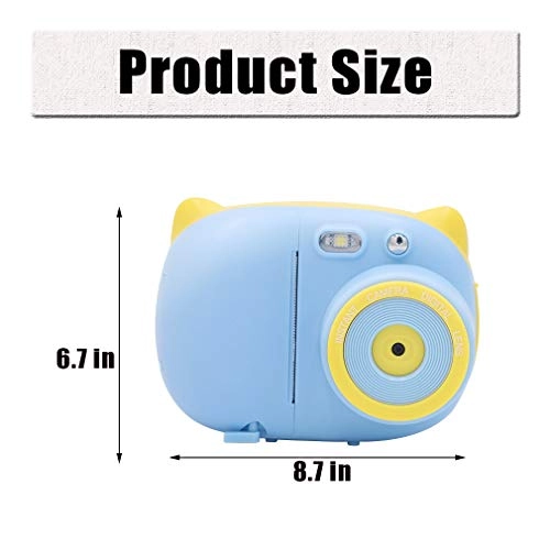 printable camera - 1080P 16GB 2.4 Inch