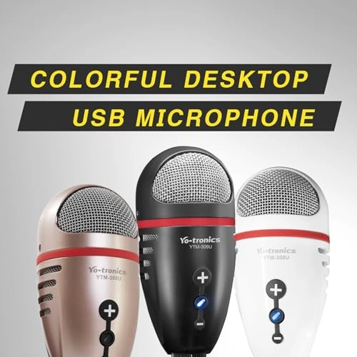 YTM-308U-WH USB Microphone