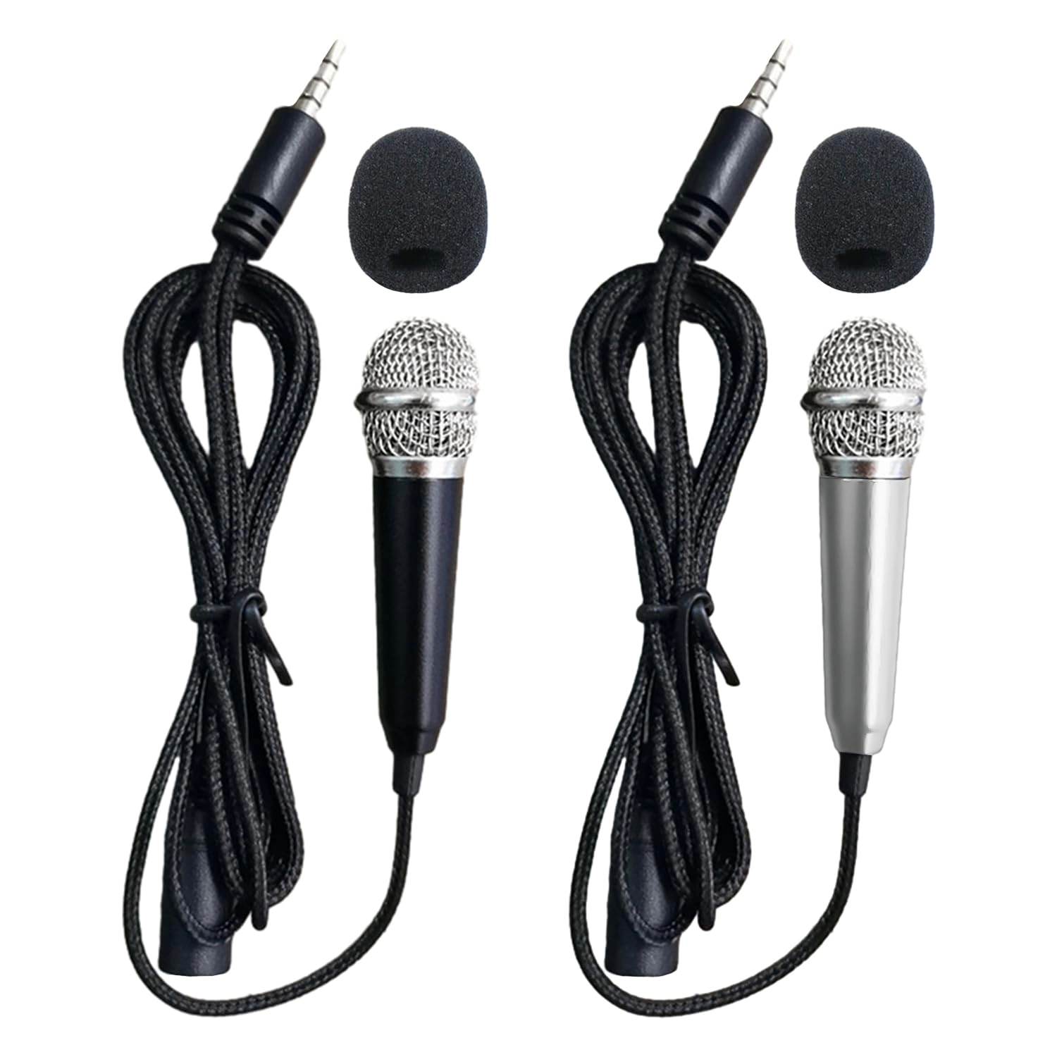 COACOM inschanggexiaohuatong Wired Microphone Pack of 2