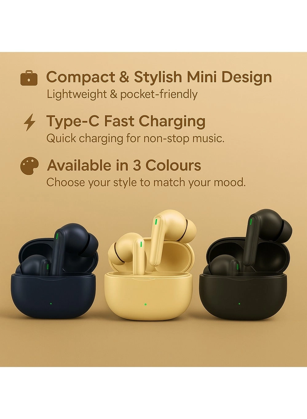 Glitz6 Airbud Z6 - Wireless Earbud