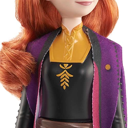 Anna Fashion Doll - 32.5 cm blue and purple travel outfit