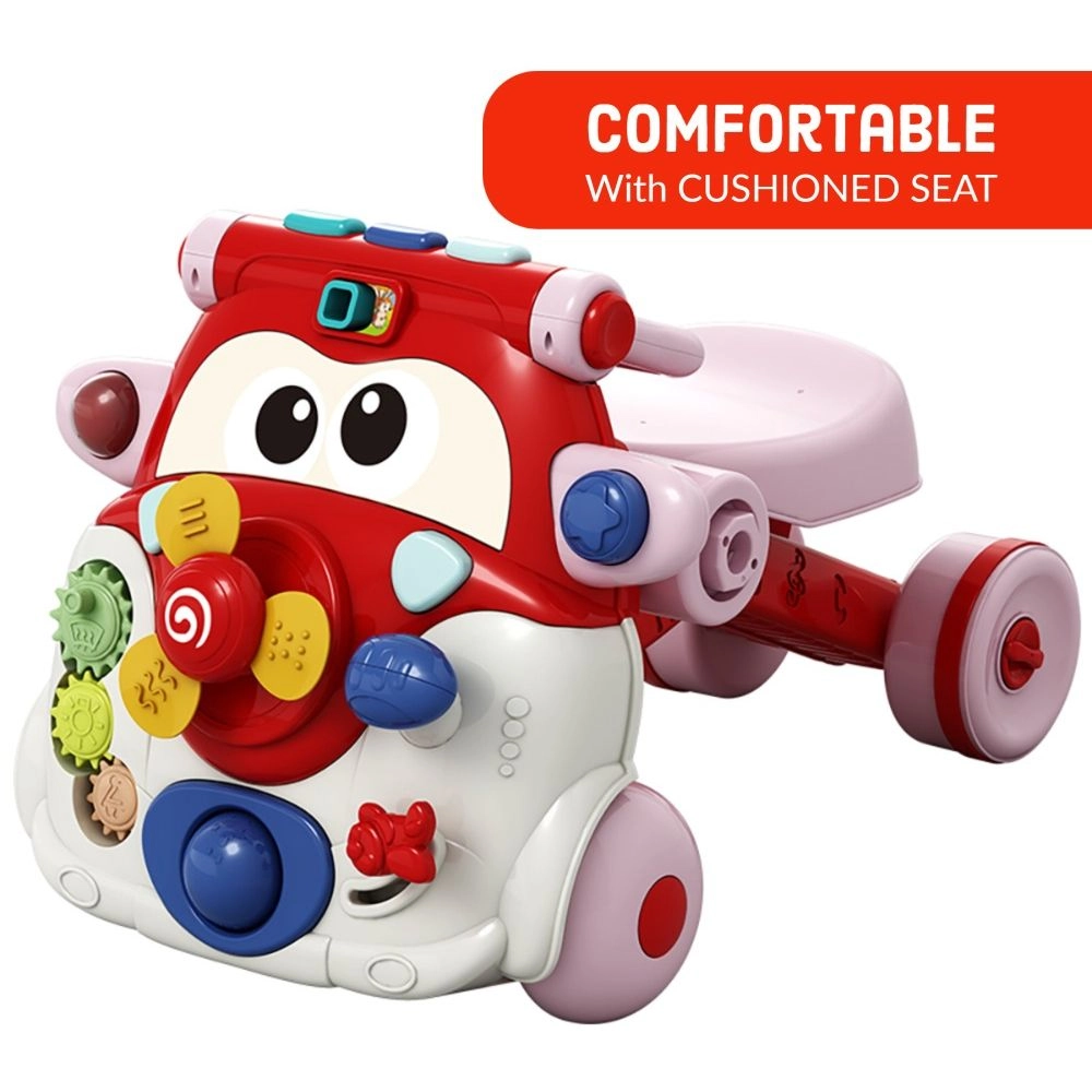 3-in-1 Baby Walker - Musical Keyboard Learning Table Mode