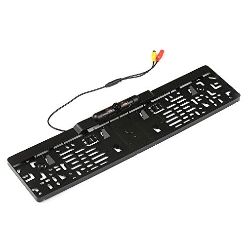 License Plate Frame with Backup Camera - Night vision RCA 420 TVL