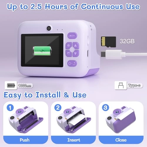X2 - 32GB 1080P Instant Print