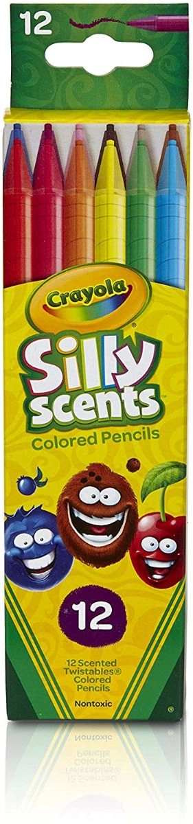 Silly Scents Twistables Colored Pencils - 12