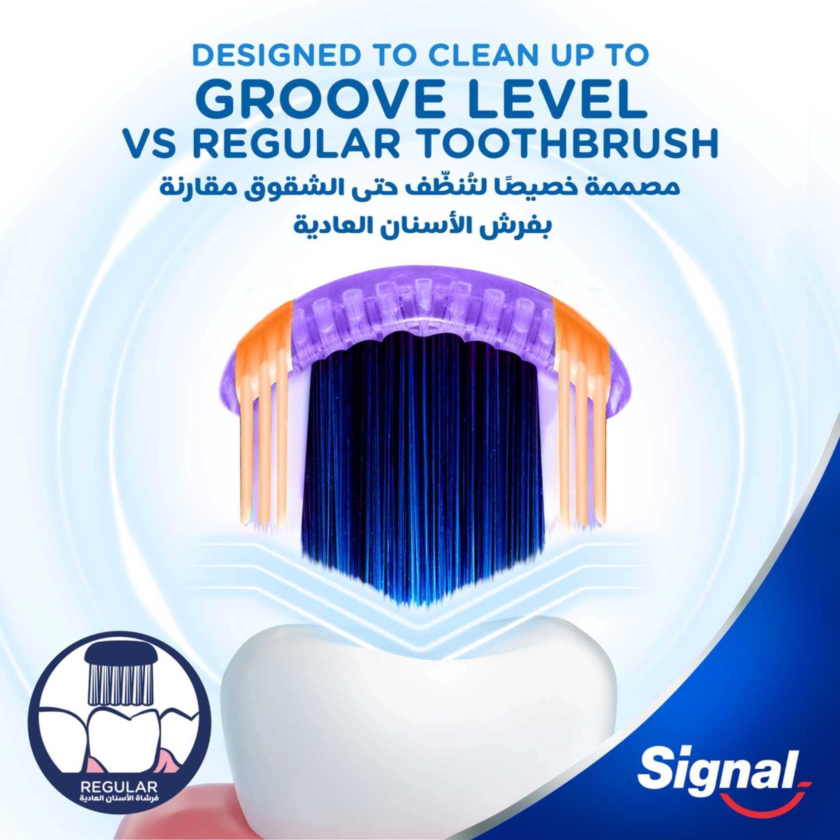 4D Toothbrush - Medium 2-Piece Pack