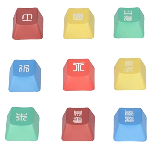 PBT Keycaps - 9 Keys Wear Resistance