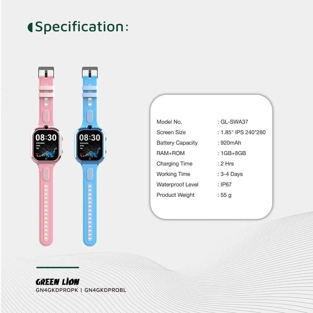 Kids Smart Watch - 1.85"