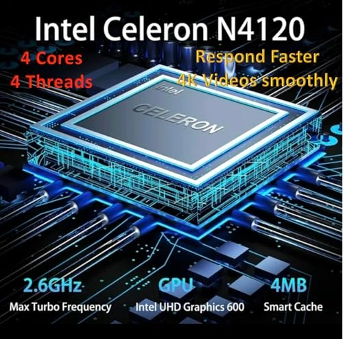 Newest 14 Inch Laptop - 14'' Celeron N4120 16GB DDR4 564GB