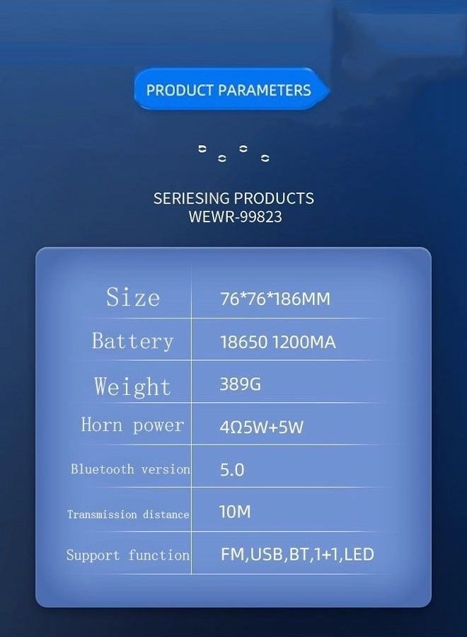 Portable Bluetooth Speaker