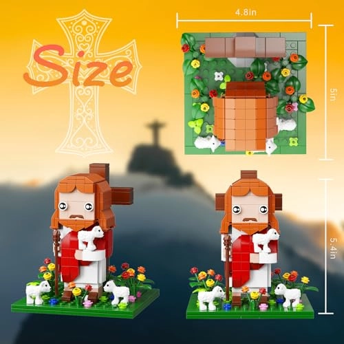 Jesus Building Block Set - The Shepherd God 324 pcs
