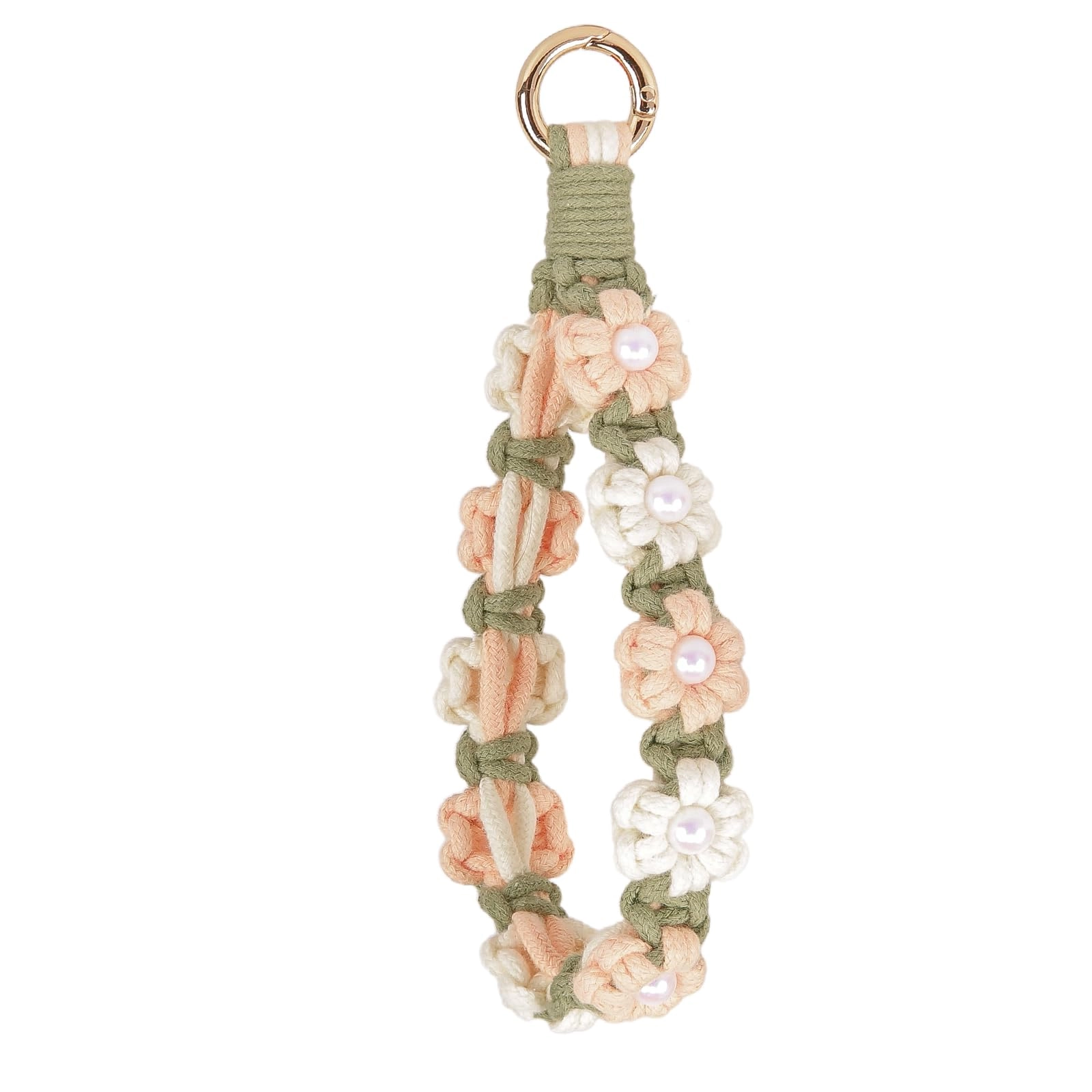 Boho Macrame Keychain - Car
