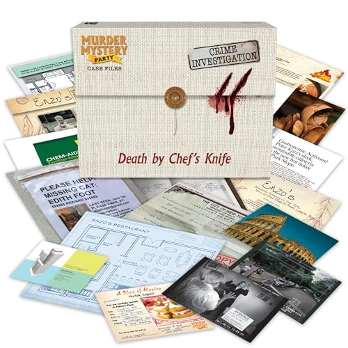 Case Files Death by Chef's Knife - English 14 and Up