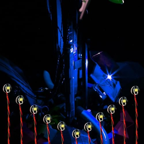 14 Mini LED 1 x 1 Building Block Lighting Set - Red light USB