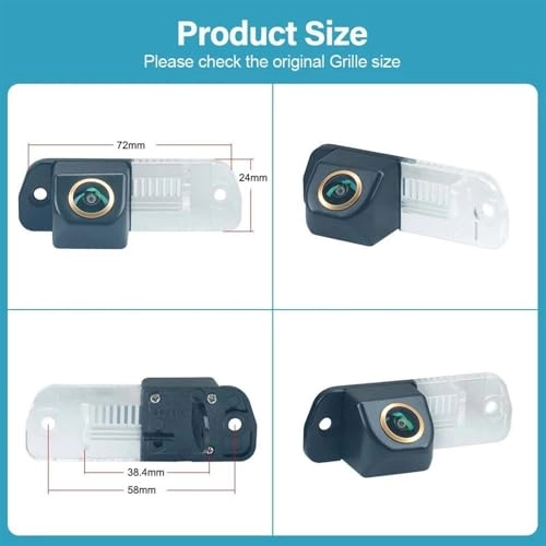 Rear View Camera - Night vision Wire AHD 720P