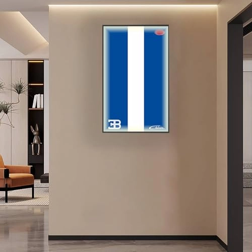 Display Wallboard - for LEGO 42083 Bugatti with Light