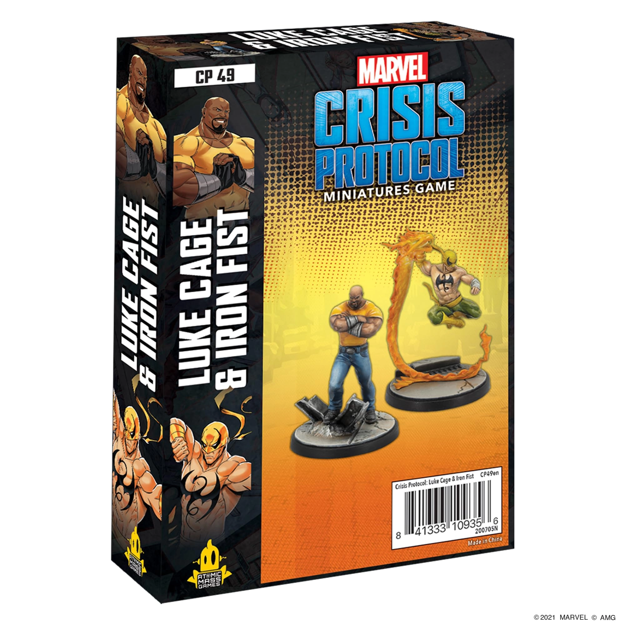 Fantasy Flight Games Marvel Crisis Protocol: Luke Cage and Iron Fist - Miniatures Game