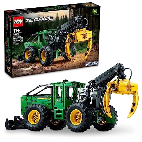 Technic John Deere 948L-II Skidder (42157) - Pneumatic functions 4-wheel drive