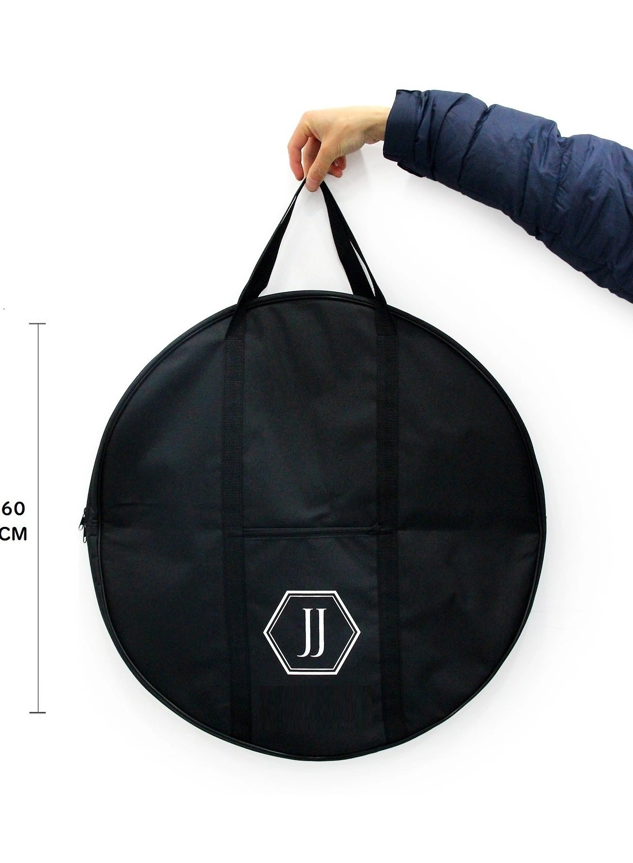 J.Bag.NF - Non Foldable Carry Bag Black