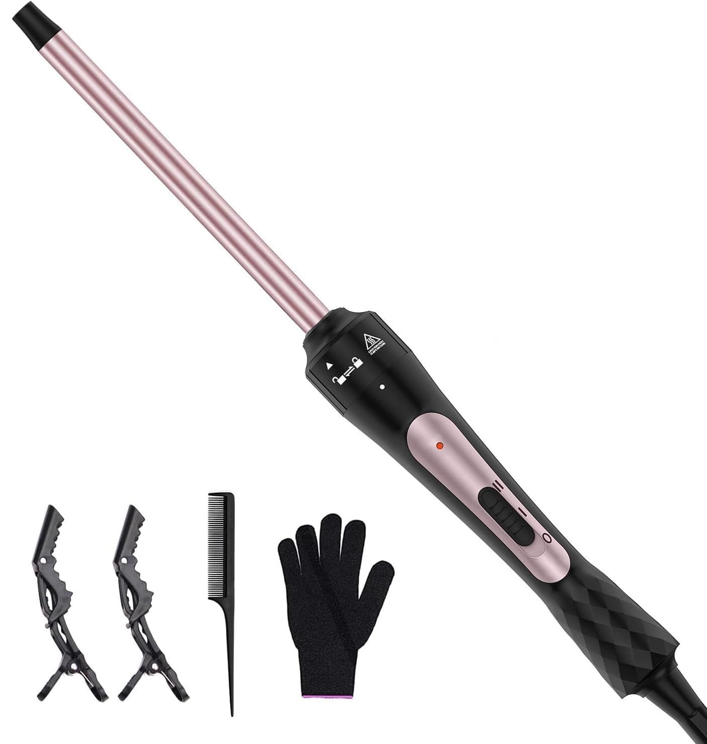 Curling Iron Wand - 0.35" & 1"