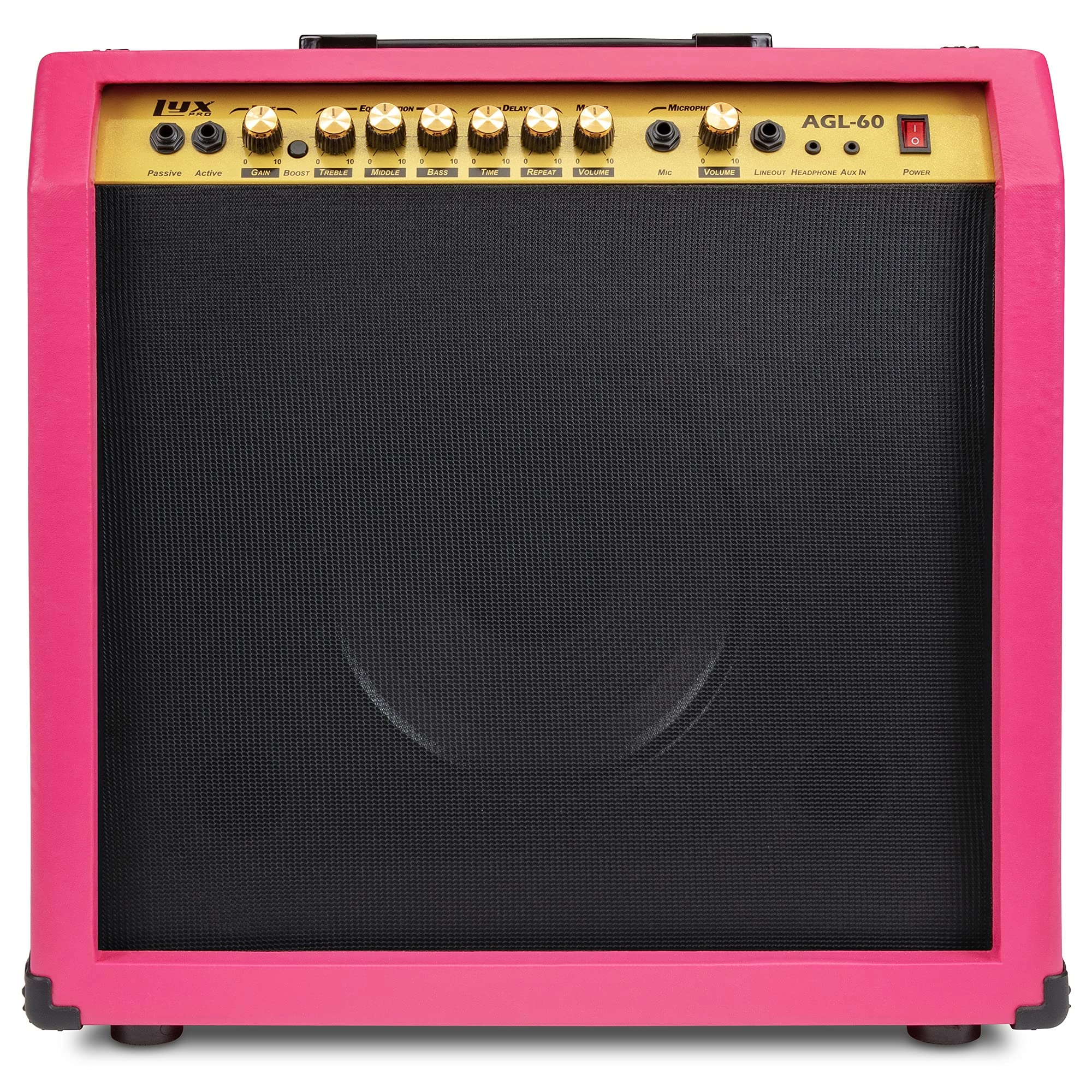 LyxPro AGL60P - 60W Pink 10" 4-Ohm Speaker