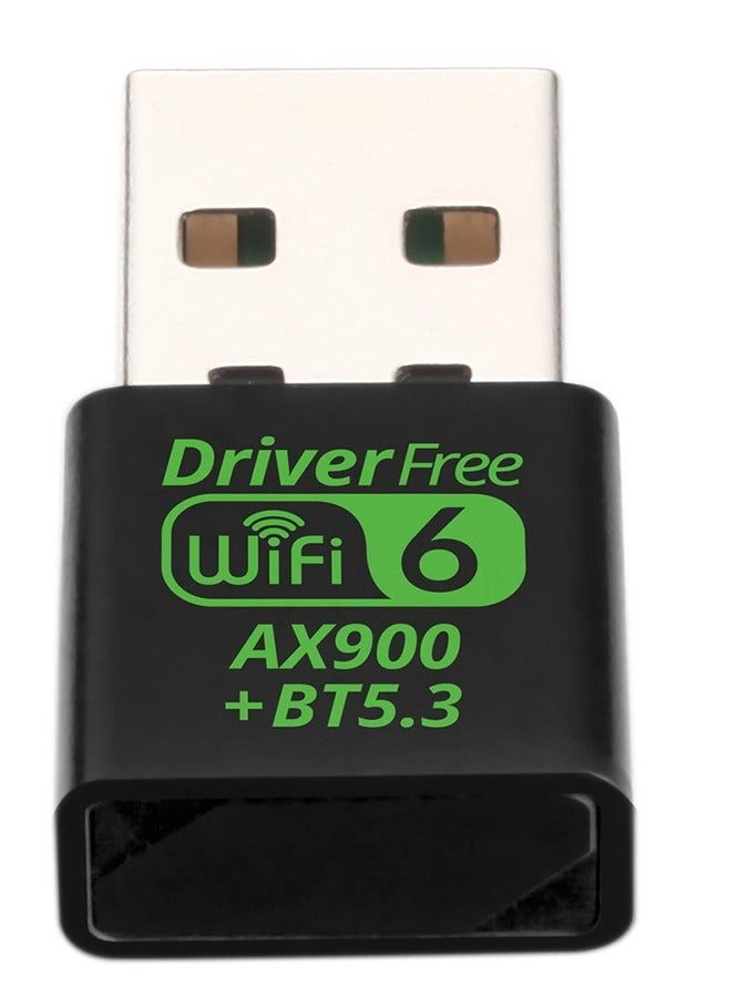 WiFi 6 USB Adapter - Dual-Band 5GHz 2.4GHz USB Wireless