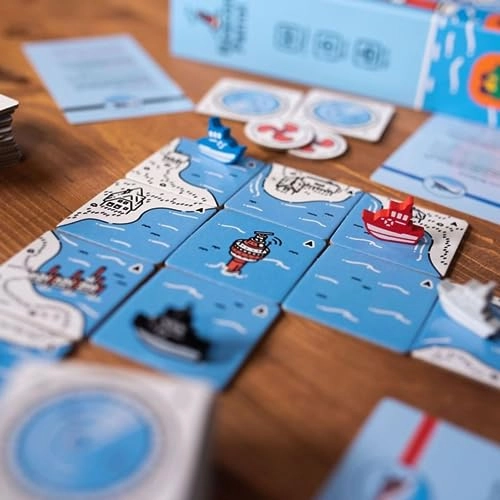 Beacon Patrol: Cooperative Coast Guard Adventure - Tile Placement Strategy Game