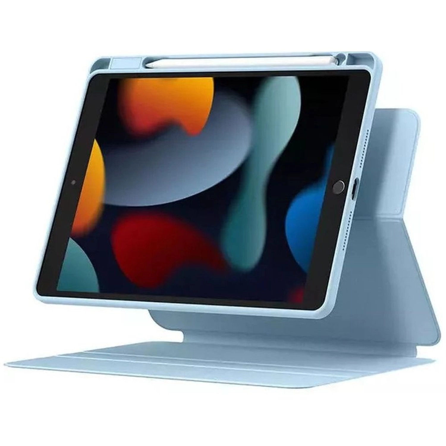 Magnetic Case with Pencil Holder for iPad 10.2-inch