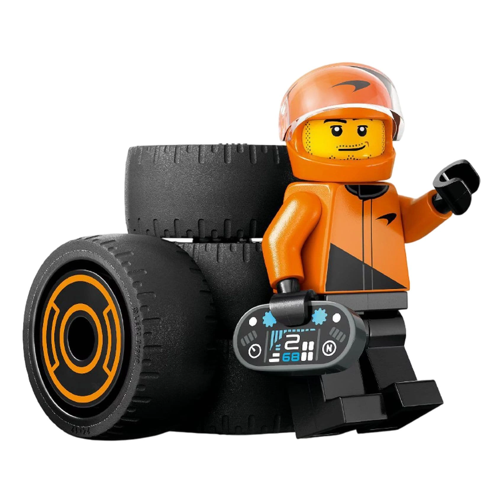 City F1 Driver with McLaren Race Car (60442)
